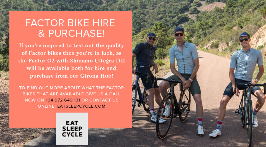 Factor Bike Hire and Purchase from Eat Sleep Cycle
