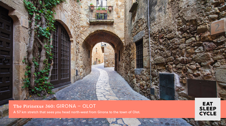 Ruta cicloturista Pirinexus 360 - Girona - Olot