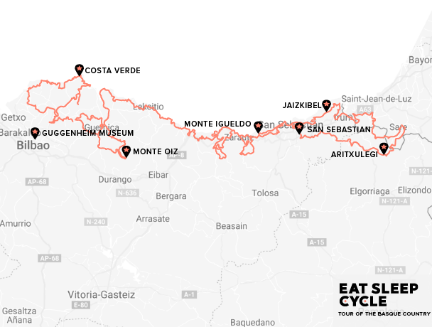 tour of basque country route