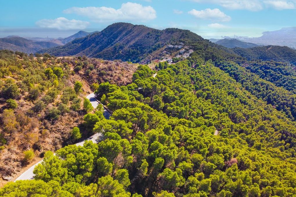 Vista Montes de Málaga