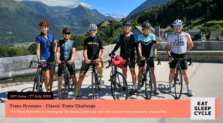 Summer European Cycling Tour - Trans Pyrenees - Eat Sleep Cycle