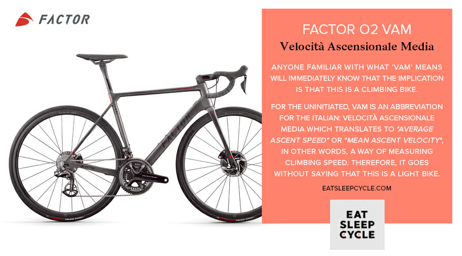 Factor O2 VAM Bike Preview - Velocità Ascensionale Media