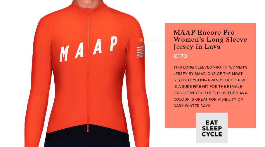 Cyclist Christmas Presents - MAAP Womens Jersey