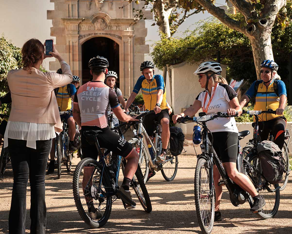 Tria els membres per a la teva ruta ciclista personalitzada amb Eat Sleep Cycle
