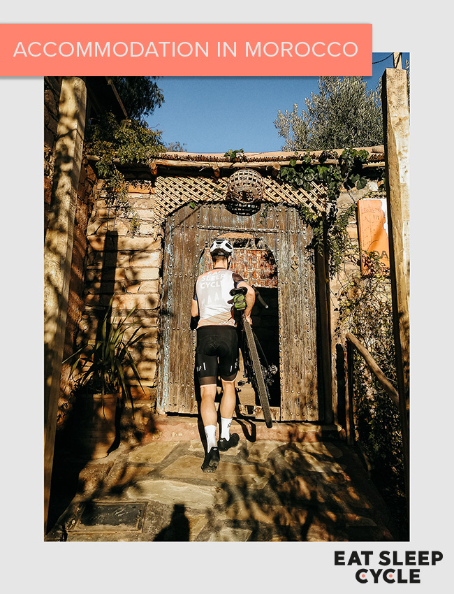 Where to stay during your cycling trip in Morocco