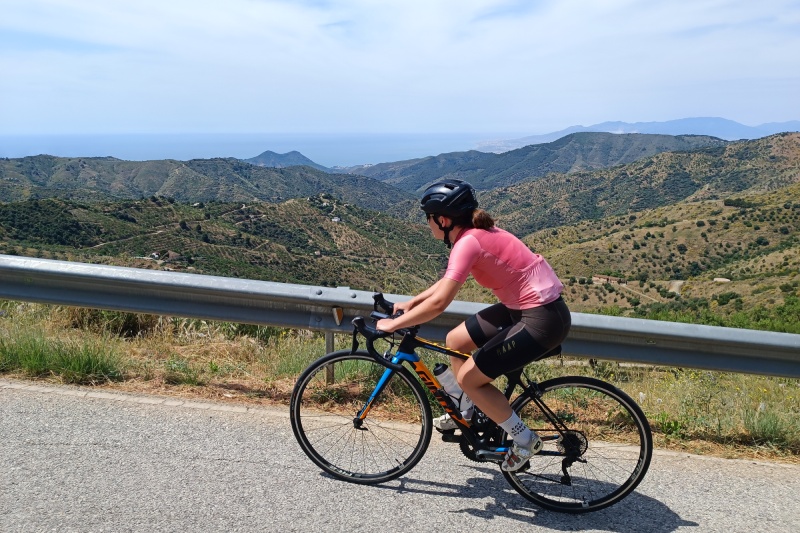 Cycling around Málaga