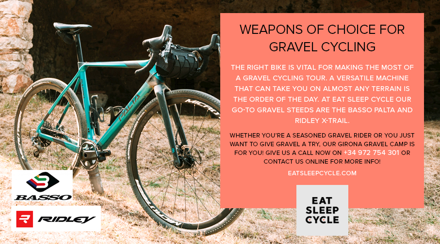Basso Alta and Ridley - BIkes for Gravel Cycling - Eat Sleep Cycle