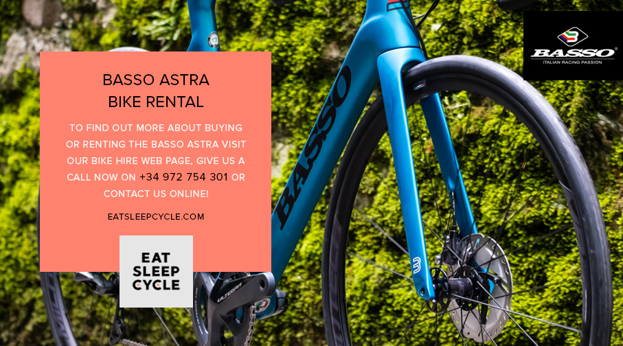 Lloguer de bicicletes Basso Astra 2020 - Eat Sleep Cycle