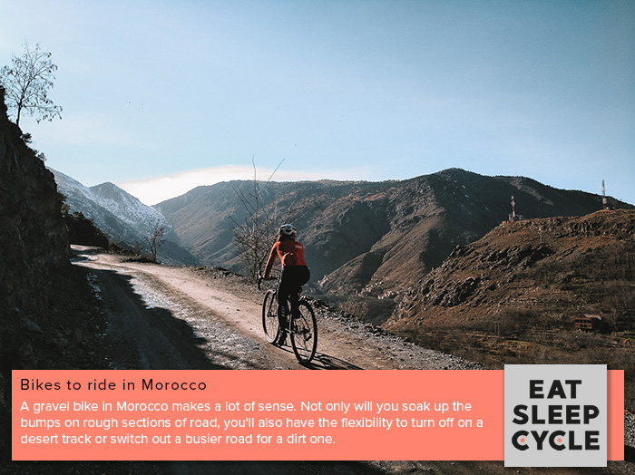 ¿Qué bicicleta debo llevar para montar en Marruecos?