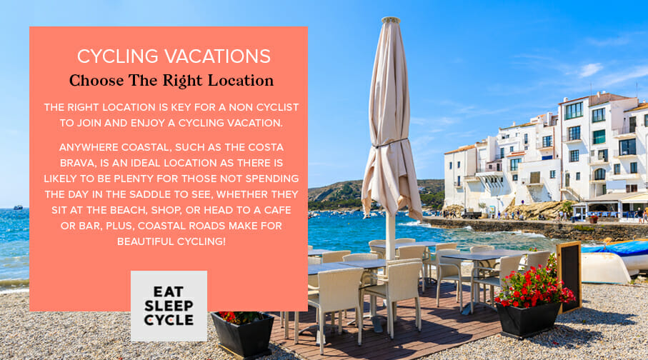 Vacances europees en bicicleta - Triar la ubicació correcta - Eat Sleep Cycle Girona