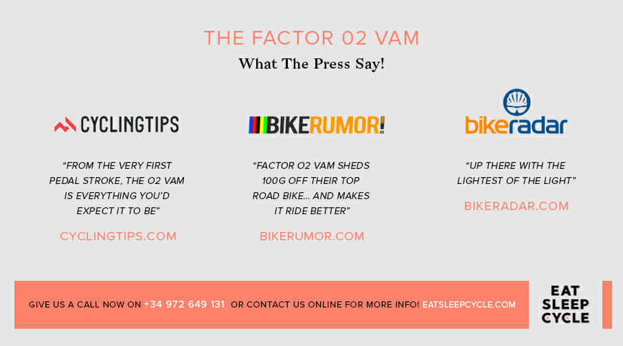 Factor O2 VAM Bike Preview - Què diu la premsa