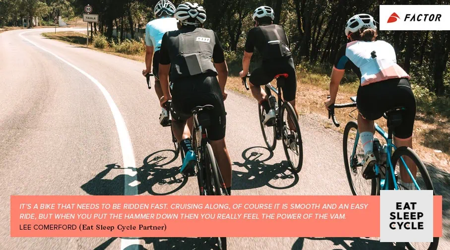 Factor O2 VAM Bike Review - Eat Sleep Cycle - Girona - Lee Comerford