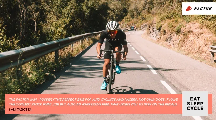 Factor O2 VAM Bike Review - Eat Sleep Cycle - Sam Tabotta