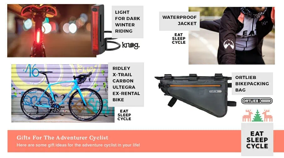 Gifts for Adventure Cyclists - Eat Sleep Cycle