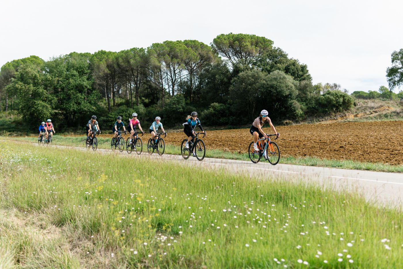 Campamento ciclista femenino de Girona