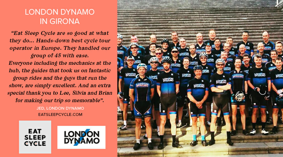 London Dynamo Cycle Tour to Girona - Eat Sleep Cycle