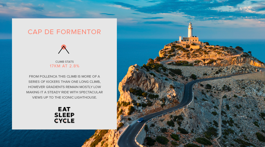 Mallorca Cycling Ride Camp - Cap de Formentor Climb - Eat Sleep Cycle
