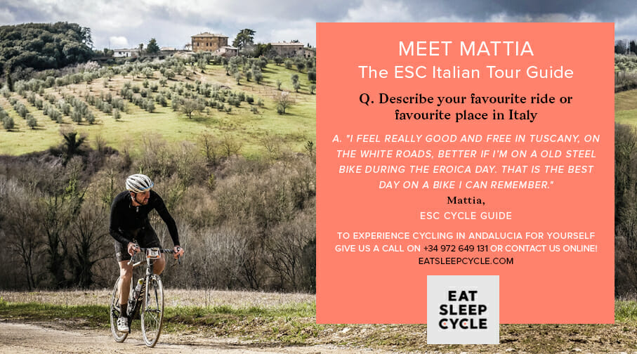 Mattia Bettagno - Eat Sleep Cycle Guía turística italiana