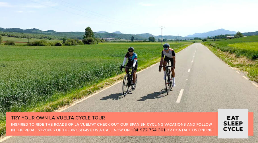 Prueba tu propio recorrido en bicicleta La Vuelta - Eat Sleep Cycle