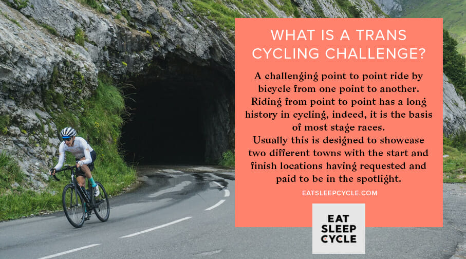 What Is A Trans Cycling Challenge - Eat Sleep Cycle