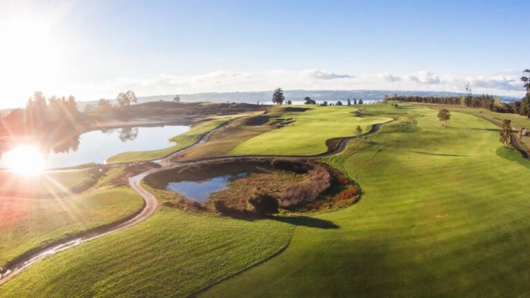 Golf field Patagonia