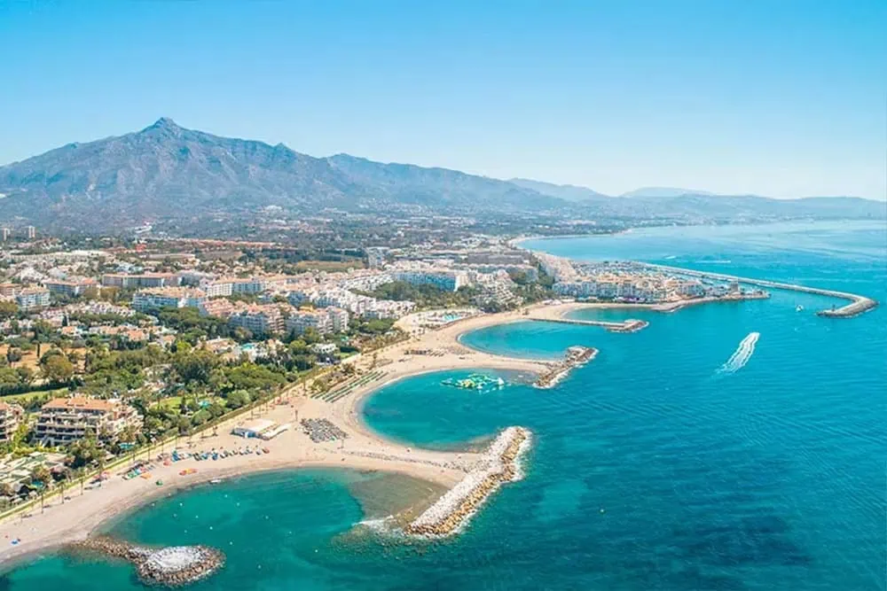 Malaga never ending beaches
