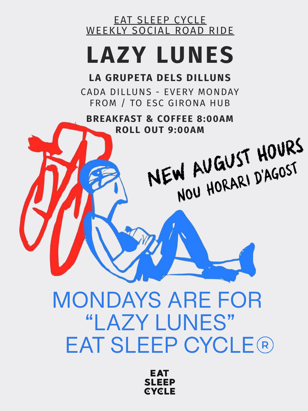 Lazy Lunes – Passeig per carretera social