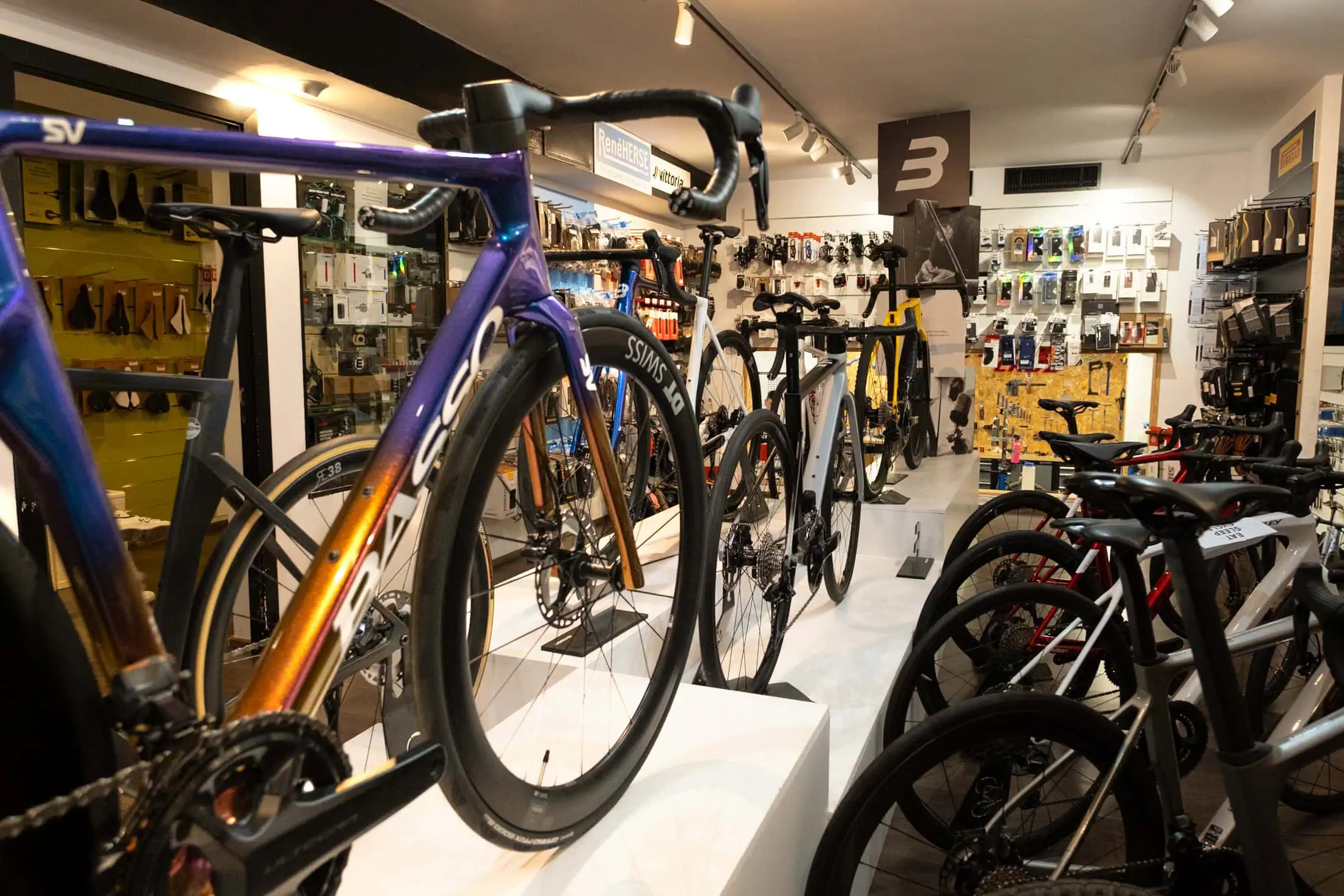 Bike shop & apparel store