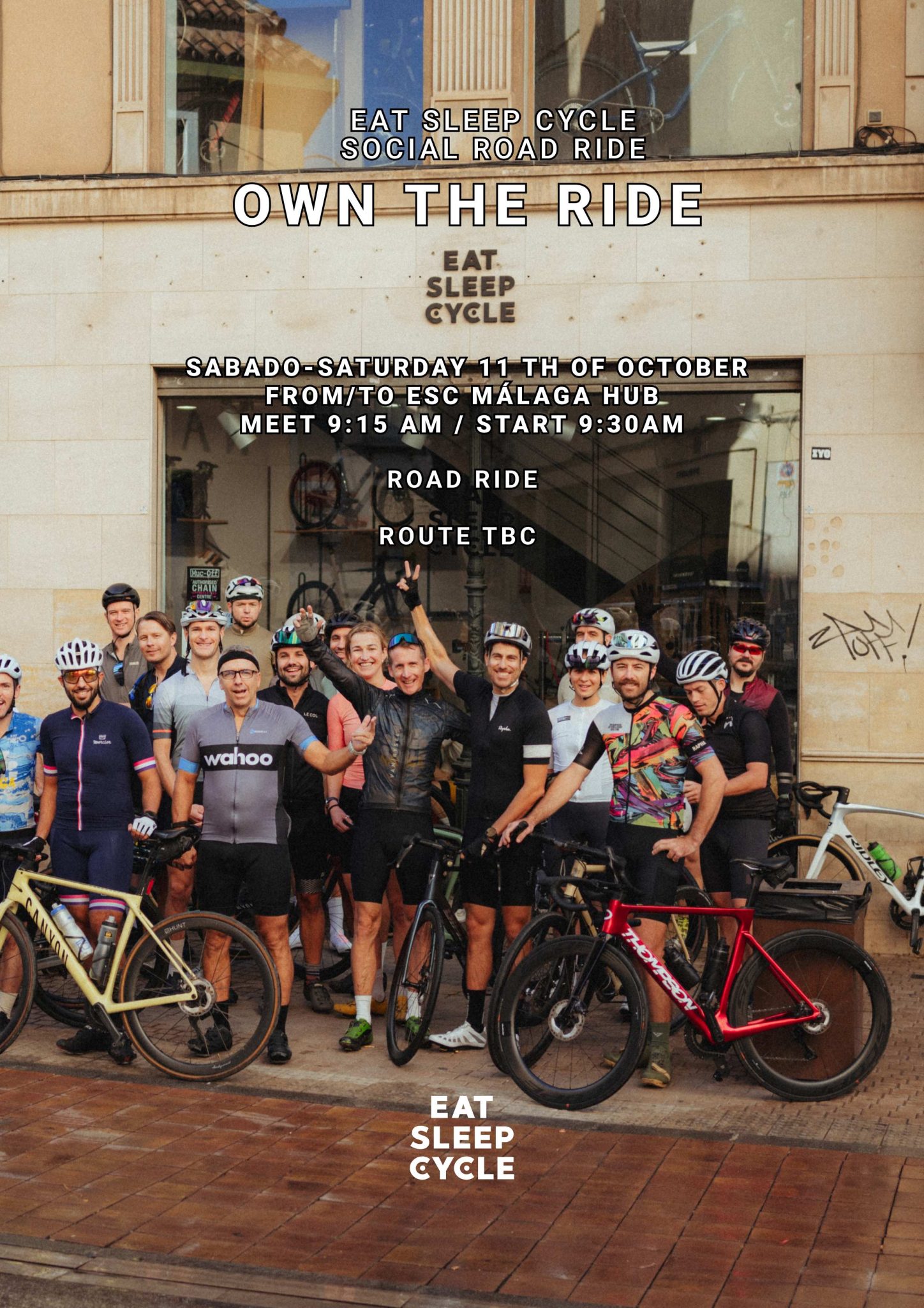 Own The Ride (Road Ride) Málaga Hub